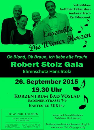 26.9.2015 - Robert Stolz Gala